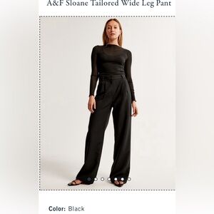 Abercrombie & Fitch- wide leg pant.